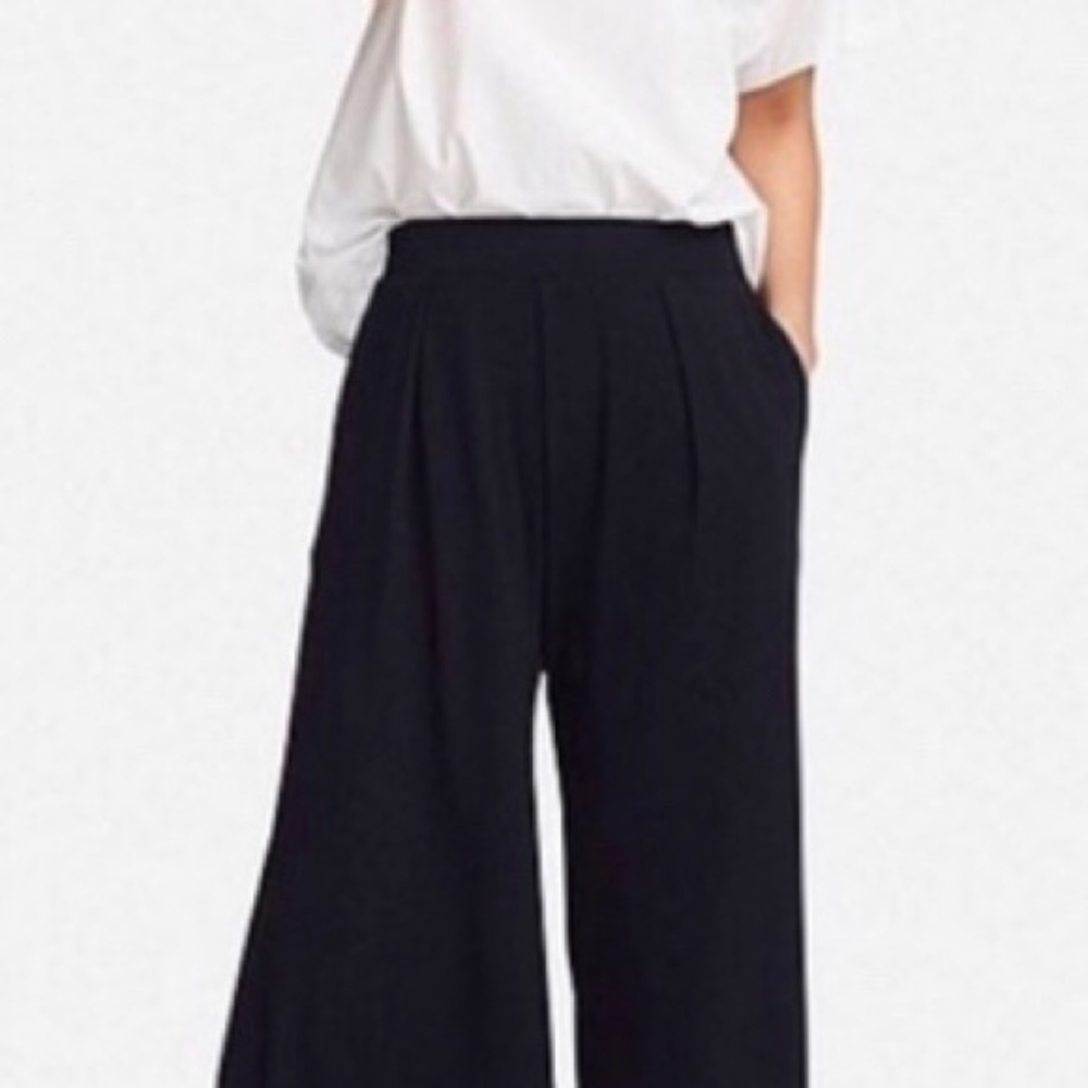 uniqlo wide flare pant